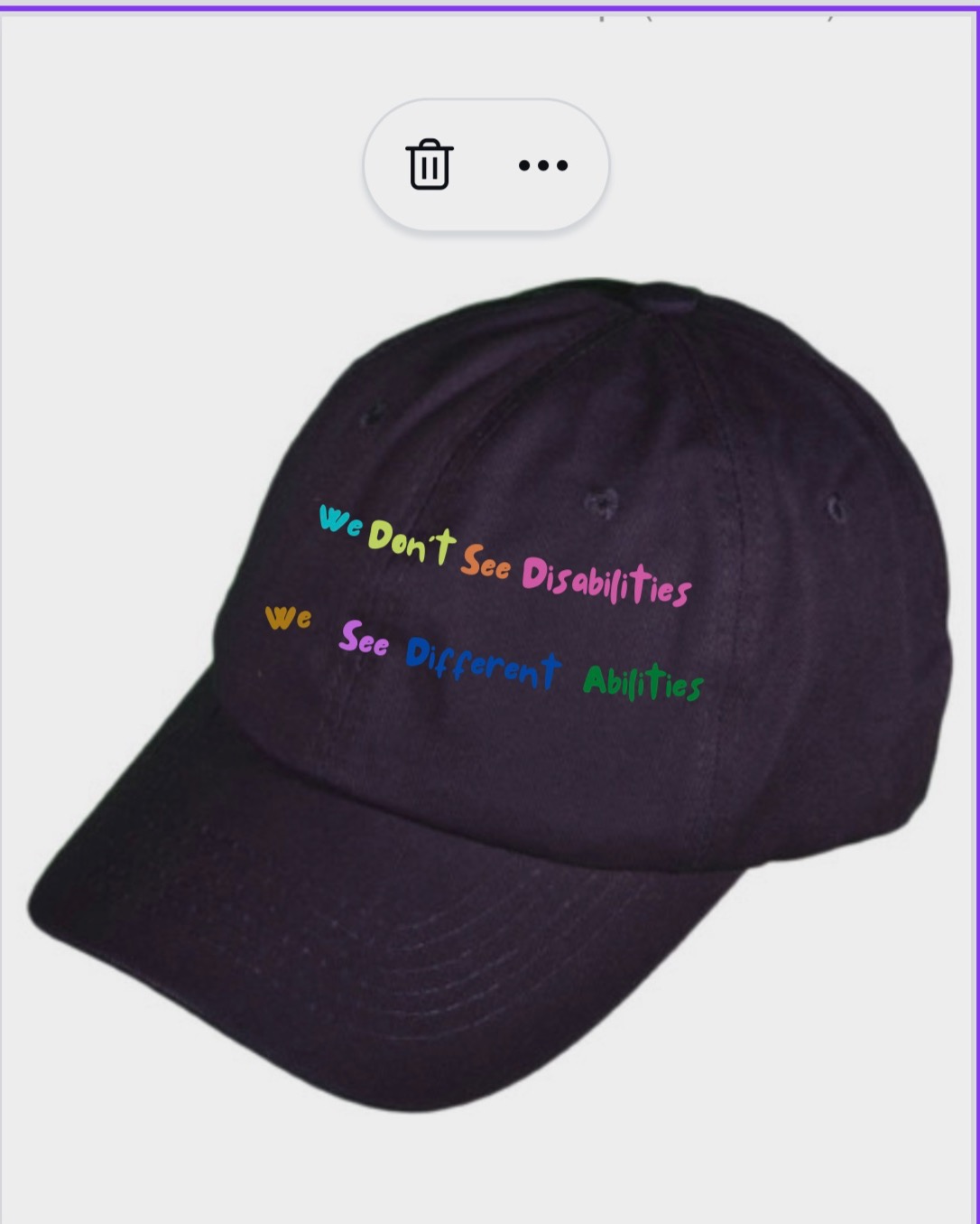 Different Abilities hats product image